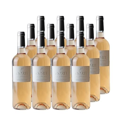 Coteaux d'Aix-en-Provence Cuvée Esprit de Granet Roséwein 2023 - Les Vignerons de Granet - Rebsorte Grenache, Cinsault - 12x75cl von Generisch