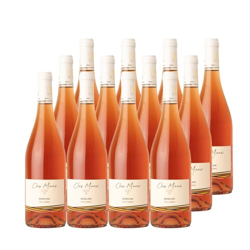 Côtes Catalanes Roseline Roséwein 2022 - Bio - Clos Mané - g.g.A. - Languedoc - Roussillon Frankreich - Rebsorte Syrah, Carignan - 12x75cl von Generisch