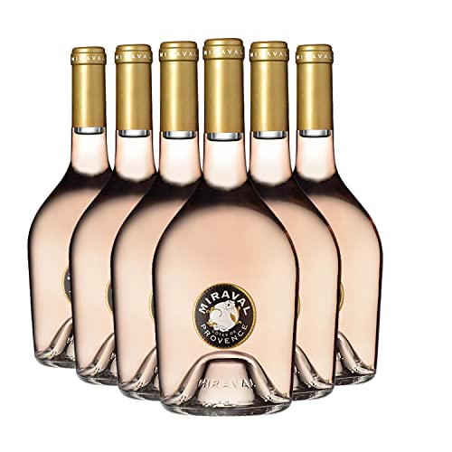 Côtes de Provence Roséwein 2022 - Miraval - Rebsorte Cinsault, Grenache, Rolle - 6x75cl von Generisch