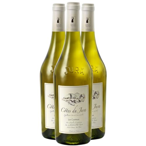 Côtes du Jura Le Curieux Weißwein 2021 - Domaine Jean-Luc Mouillard - g.U. - Jura Frankreich - Rebsorte Savagnin - 3x75cl von Generisch