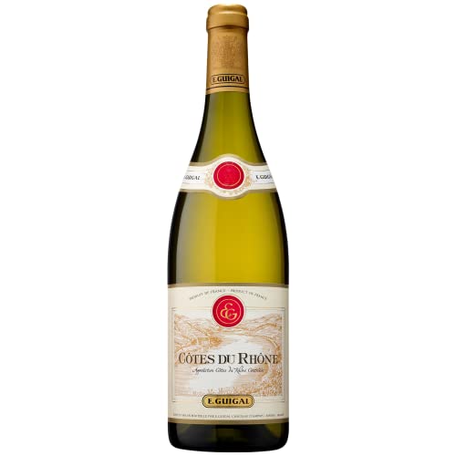 Côtes du Rhône Weißwein 2022 - Maison Guigal - g.U. - Rhonetal Frankreich - Rebsorte Viognier, Roussanne, Marsanne - 75cl von Generisch