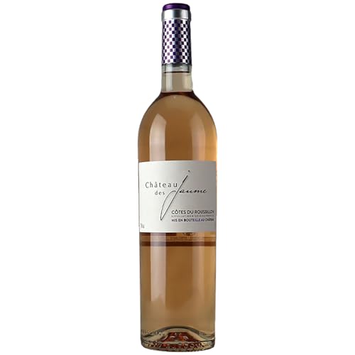 Côtes du Roussillon Roséwein 2021 - Château des Jaume - g.U. - Languedoc - Roussillon Frankreich - Rebsorte Grenache, Cinsault, Syrah - 75cl von Generisch