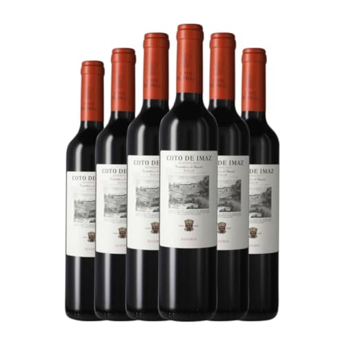 Coto de Rioja Coto de Imaz Tempranillo Rioja Reserve Medium Flasche 50 cl Rotwein (Karton mit 6 Medium Flasche von 50 cl) von Generisch