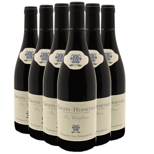 Crozes-Hermitage Les Chaflans Rotwein 2022 - Domaine Les Alexandrins - g.U. - Rhonetal Frankreich - Rebsorte Syrah - 6x75cl von Generisch