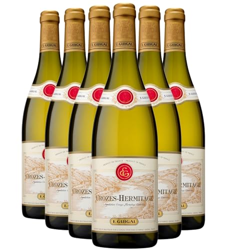 Crozes-Hermitage Weißwein 2021 - Maison Guigal - g.U. - Rhonetal Frankreich - Rebsorte Marsanne, Roussanne - 6x75cl von Generisch