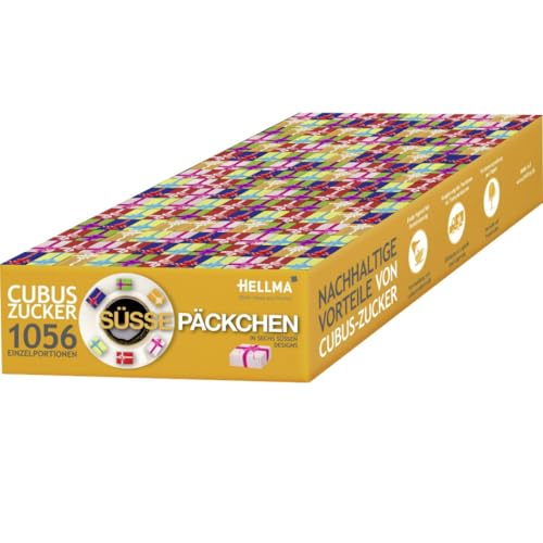 Cubus Zucker süße Päckchen Zucker 2640 Gramm (1056 Sticks à 2.5g.) von Generisch