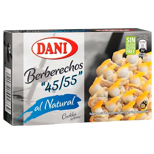 DANI Kleine Herzmuscheln natur 58 g. 9er Pack von Generisch