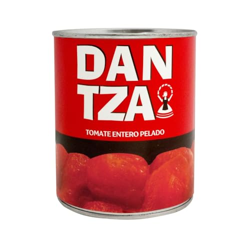 DANTZA Geschälte ganze Tomaten, Dose 480 g. 2er Pack von Generisch