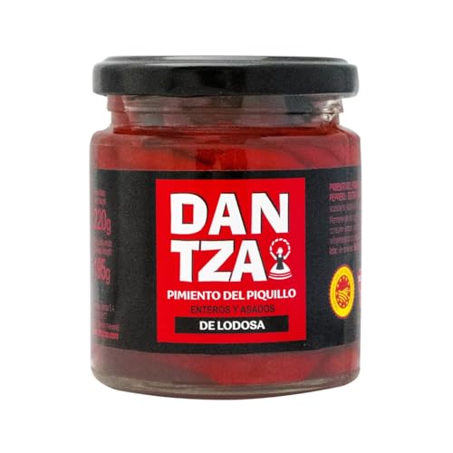 DANTZA Piquillo-Paprika aus Lodosa 180 g Glas 6er Pack von Generisch