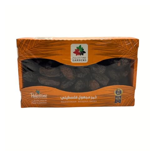 Datteln Medjoul1. Klasse, 900g – Small/Medium/Large – Frisch aus Palästina, Premium Königsdatteln, Karamell-Geschmack, 100% Natürlich, Ohne Zusatzstoffe, Medjool, Vegan (Dattelgröße - Medium) von Generisch