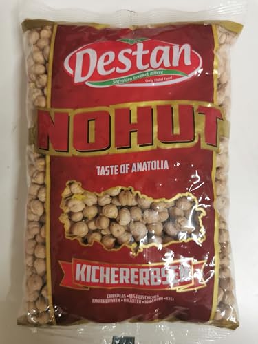 Destan NOHUT – 100% Natürliche Kichererbsen – Geschmack Anatoliens – 1 kg von Generisch