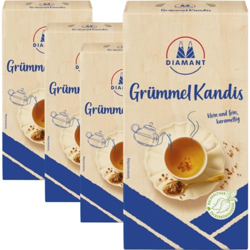 Diammant Grümmelkandis Kandis Sugar 500 Gramm, 4er von Generisch