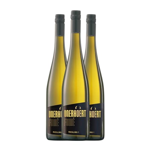 Die Weinmacher Unerhört Fumé Riesling Pfälz 75 cl Weißwein (Karton mit 3 Flaschen von 75 cl) von Generisch