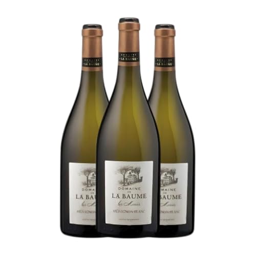 Domaine de La Baume Les Maries Sauvignon Weiß Vin de Pays d'Oc Alterung 75 cl Weißwein (Karton mit 3 Flaschen von 75 cl) von Generisch