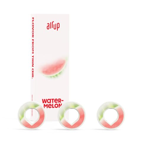 Duft-Pods Original für Air Up Flasche mit erfrischendem Wassermelone-Geschmack - 0 Zucker, 0 Kalorien nur natürliches Aroma - 3x Air Up Pods für 15L Wasser mit Geschmack durch Duft von Generisch