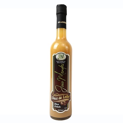 Dulce de Leche Likör | Brasilianischer Likör auf Cachaca-Basis mit Karamellcreme aus Milch, Zucker und Vanille | 500ml 15% alc. vol. von Generisch