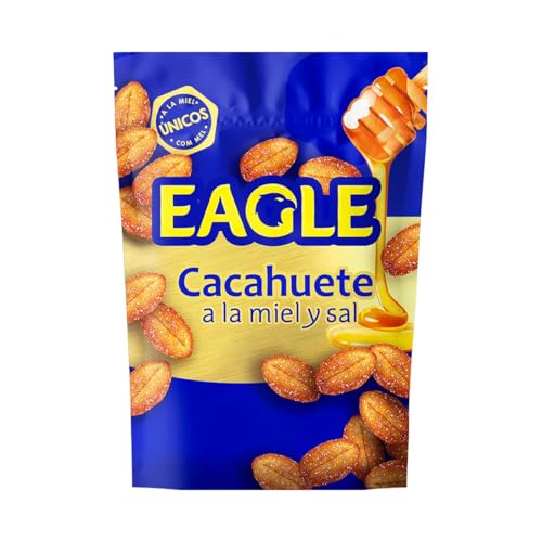 EAGLE Geröstete Erdnüsse mit Honig und Salz EAGLE 75 g 8er-Packung von Generisch