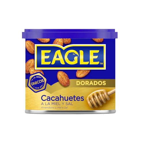 EAGLE Geröstete Erdnüsse mit Honig und Salz EAGLE Dorados 250 g 4er-Packung von Generisch