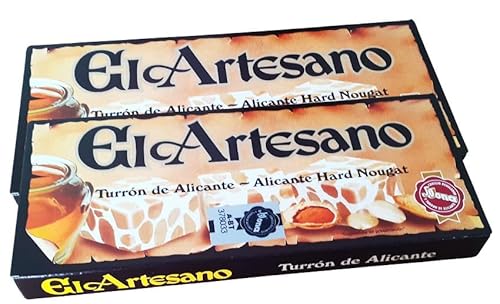 El Artesano Turron De Alicante - Alicante Hart Nougat 2 x 150g von Generisch