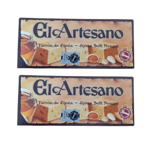 El Artesano Turron De Jijona - Jijona Soft Nougat 2 x 150g von Generisch