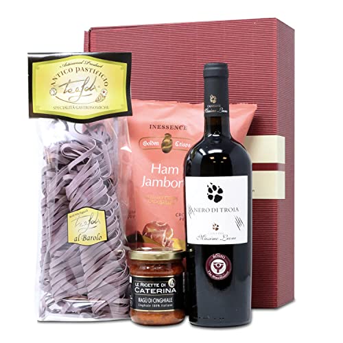 FEINKOST Geschenkbox “Rustico” Pasta mit Wein Geschenkideen von Zerres Gourmet von HJZWTS