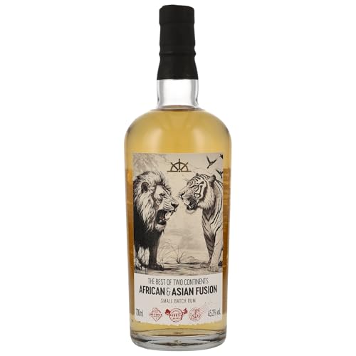 FRC African & Asian Fusion Rum 45,2% Vol. (0,7L) – Exotische Aromen & kraftvolle Würze von Generisch