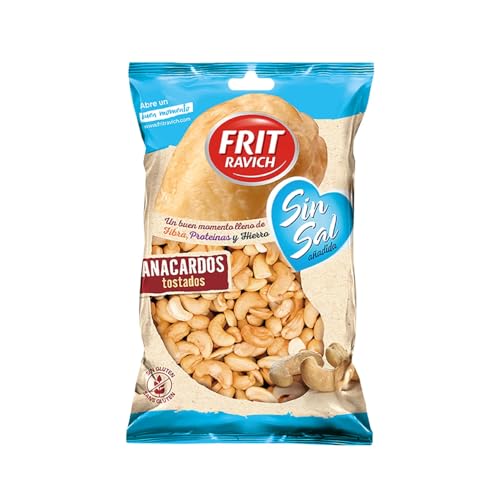 FRIT RAVICH Geröstete Cashewnüsse ohne Salzzusatz FRIT RAVICH 110 g 8er-Packung von Generisch