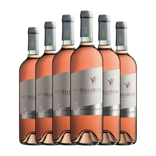 Ferruccio Deiana Bella Rosa Bobal Isola dei Nuraghi 75 cl Rosé-Wein (Karton mit 6 Flaschen von 75 cl) von Generisch