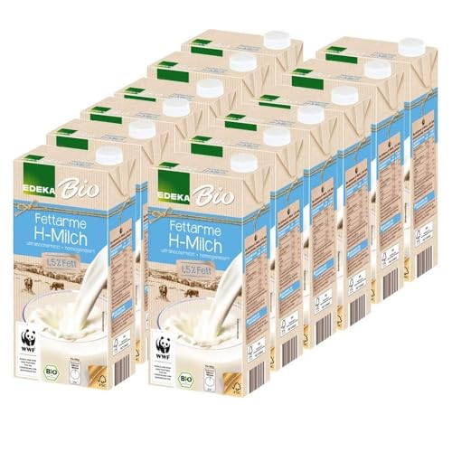 Fettarme H-Milch 1,5% Fett 1000 mililiter x 12 Stück von Generisch