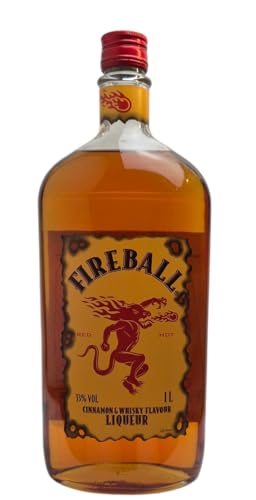 Fireball RED HOT Liqueur with Cinnamon & Whisky 1,0 Liter von Generisch