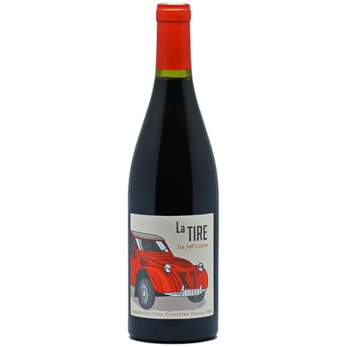 Fitou La Tire Rotwein 2021 - Jeff Carrel - g.U. - Languedoc - Roussillon Frankreich - Rebsorte Carignan, Syrah - 75cl - 90/100 James Suckling von Generisch