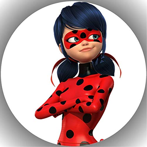 Fondant Tortenaufleger Tortenbild Geburtstag Ladybug L4 von Generisch