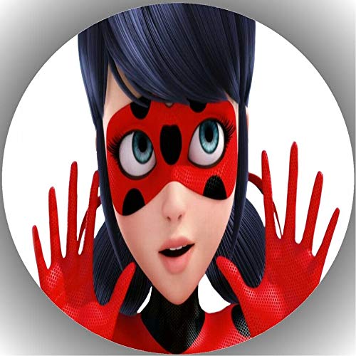 Fondant Tortenaufleger Tortenbild Geburtstag Ladybug L7 von Generisch