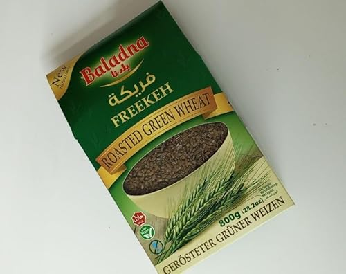 Freekeh - Baladna-Gerösteter Grüner Weizen, Premium Qualität, 800g Packung von Generisch