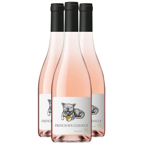 French Bouledogue Pays d'Oc MAGNUM Roséwein 2020 - g.g.A. - Languedoc - Roussillon Frankreich - Rebsorte Grenache, Cinsault - 3x150cl von Generisch