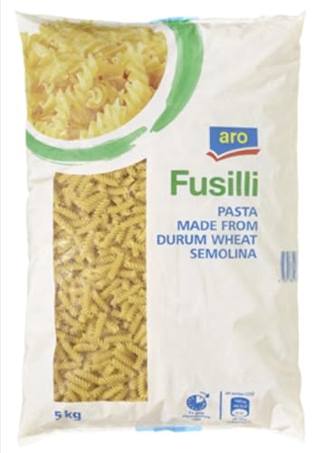 Fusilli Spirelli-Nudeln - 5 kg Beutel aro von Generisch