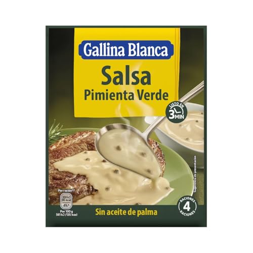 GALLINA BLANCA Grüne Pfeffersauce 50 g Beutel 6er Packung von Generisch