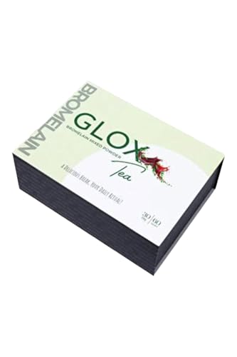 GLOX Tea Bromelain Kräutertee zur Regulierung des Stoffwechsels 30 Tage von Generisch