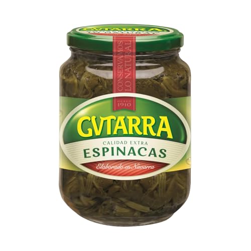 GVTARRA Spinat, Extra Qualität, Glas 425 g. 2er Pack von Generisch