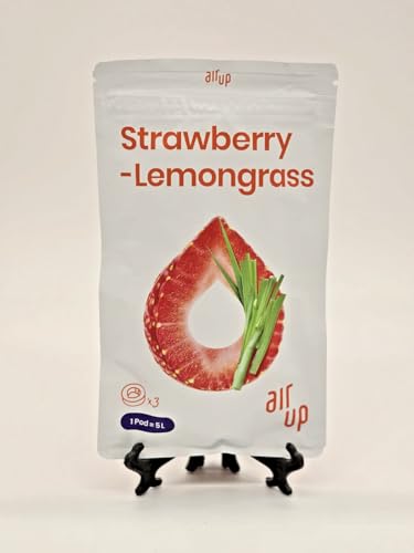 Generisch 3 x Pod Strawberry Lemongrass Air Up Original, Zubehör für Trinkflasche, aromatisierte Pads, 0 Kalorien (Pod Strawberry Lemongrass) von Generisch