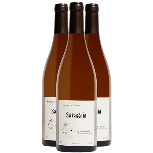 Generisch Arbois Pupillin Savagnin Weißwein 2021 - Bio - Domaine De La Loue - g.U. - Jura Frankreich - Rebsorte Savagnin - 3x75cl von Generisch