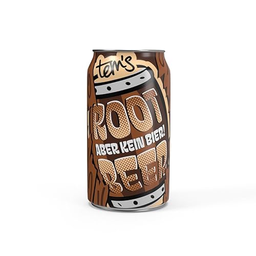 Generisch Tem`s Root Beer 330ml alkoholfrei inkl. 0,25€ Pfand pro Dose (12) von Generisch