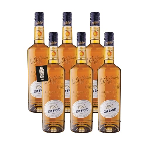 Giffard 6er-Set Apricot Brandy 6x0,7L (25% vol.)- [Enthält Sulfite] von Generisch