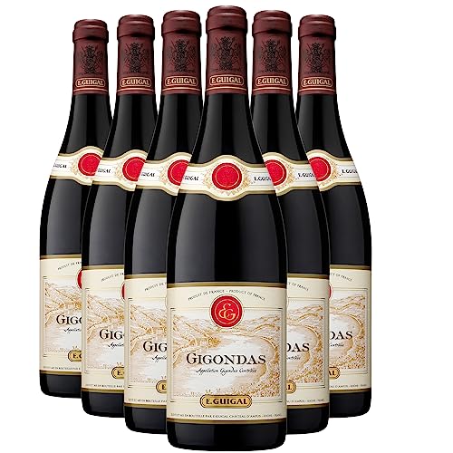 Gigondas Rotwein 2020 - Maison Guigal - g.U. - Rhonetal Frankreich - Rebsorte Grenache, Syrah, Mourvèdre - 6x75cl von Generisch