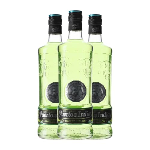 Gin Puerto de Indias Sweet Melon 70 cl (Karton mit 3 Flaschen von 70 cl) von Generisch