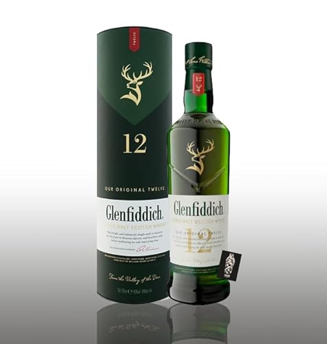 Glenfiddich Single Malt Scotch Whisky 12 years 0,7l (40% vol.) inkl. Geschenkbox (s. Bild) - [Enthält Sulfite] von Generisch