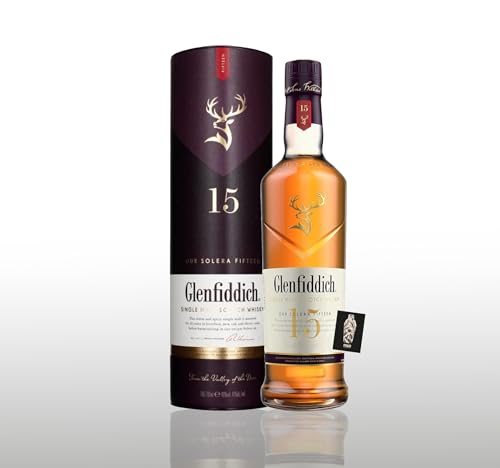 Glenfiddich Single Malt Scotch Whisky 15 years 0,7l (40% vol.) inkl. Geschenkbox (s. Bild) - [Enthält Sulfite] von Generisch