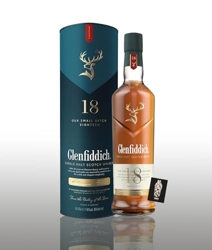 Glenfiddich Single Malt Scotch Whisky 18 years 0,7l (40% vol.) inkl. Geschenkbox (s.Bild) - [Enthält Sulfite] von Generisch