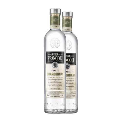 Grappa Luigi Francoli Chardonnay 70 cl (Karton mit 2 Flaschen von 70 cl) von Generisch