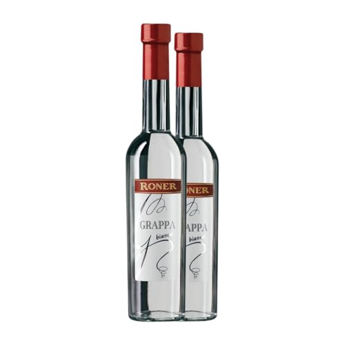 Grappa Roner Bianca Medium Flasche 50 cl (Karton mit 2 Medium Flasche von 50 cl) von Generisch